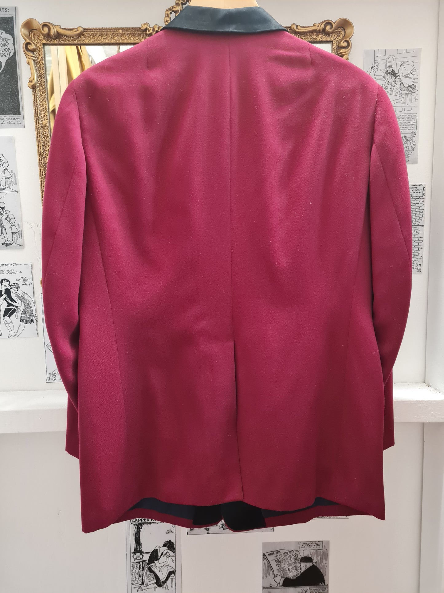 1970 Red Tuxedo Jacket