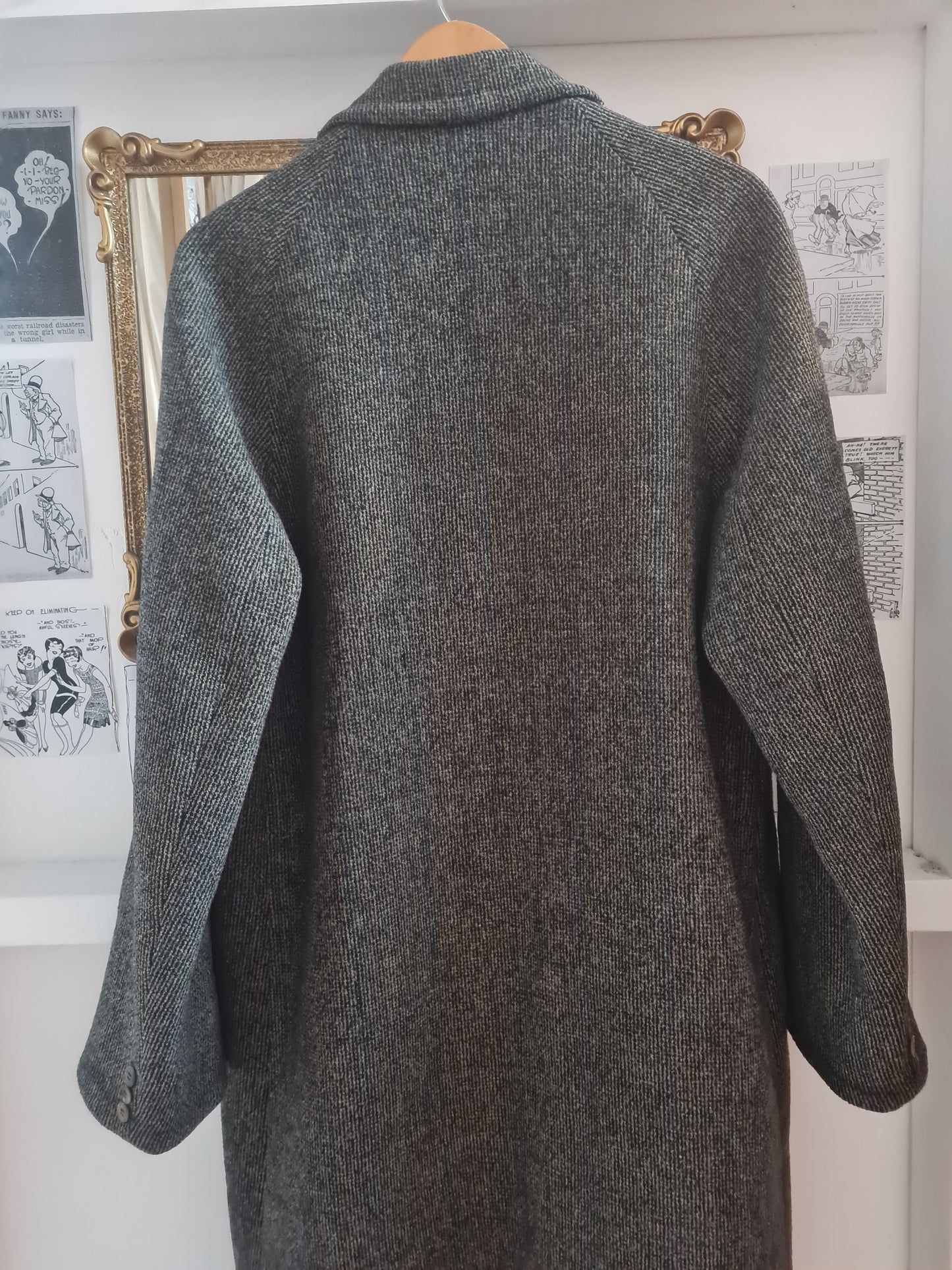 Coat, 1940s Raglan