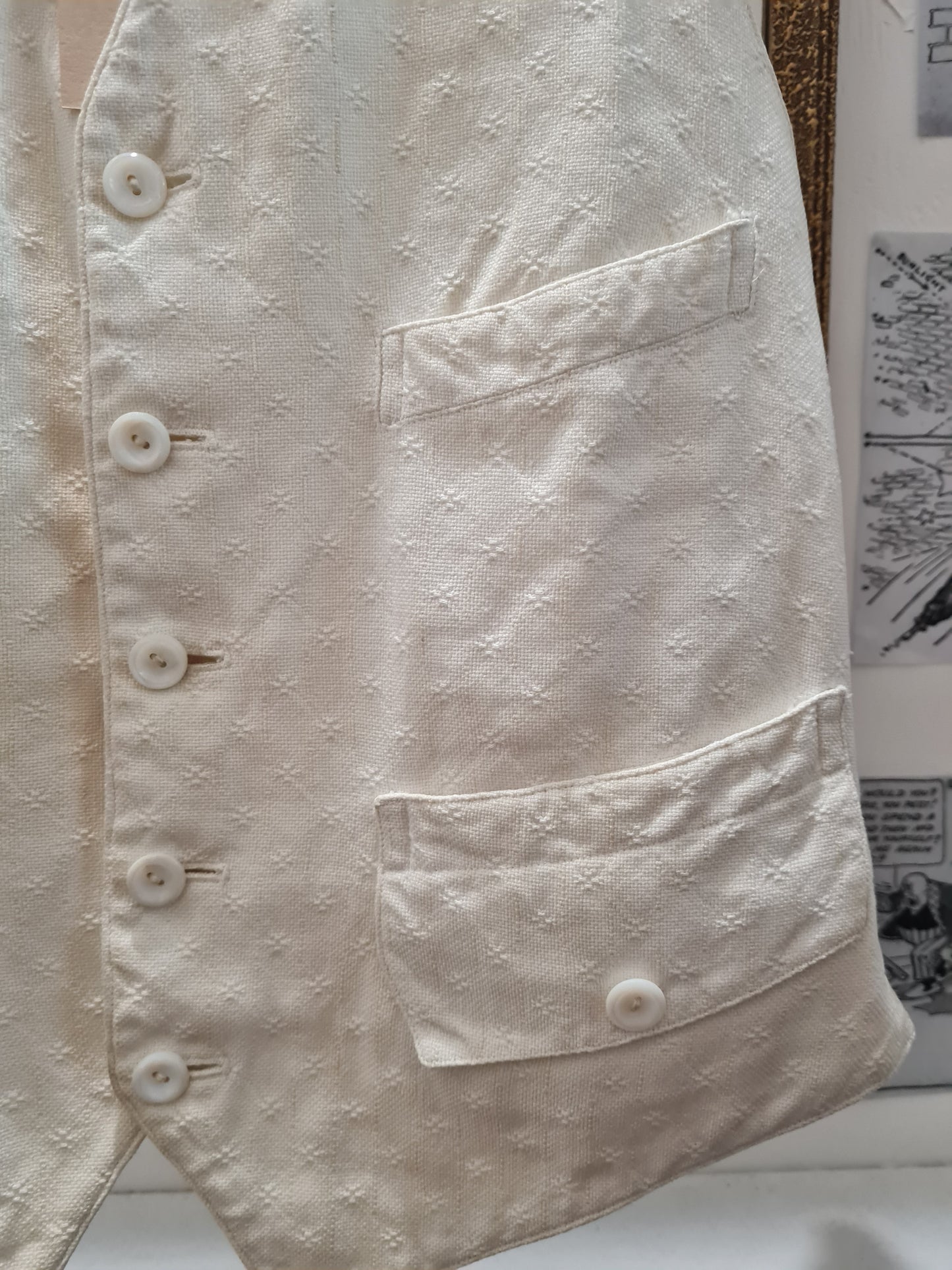 Edwardian Summerweight Waistcoat