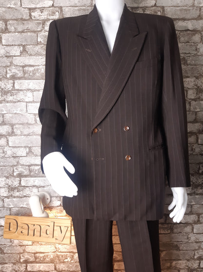 Suit, Chocolate Brown DB