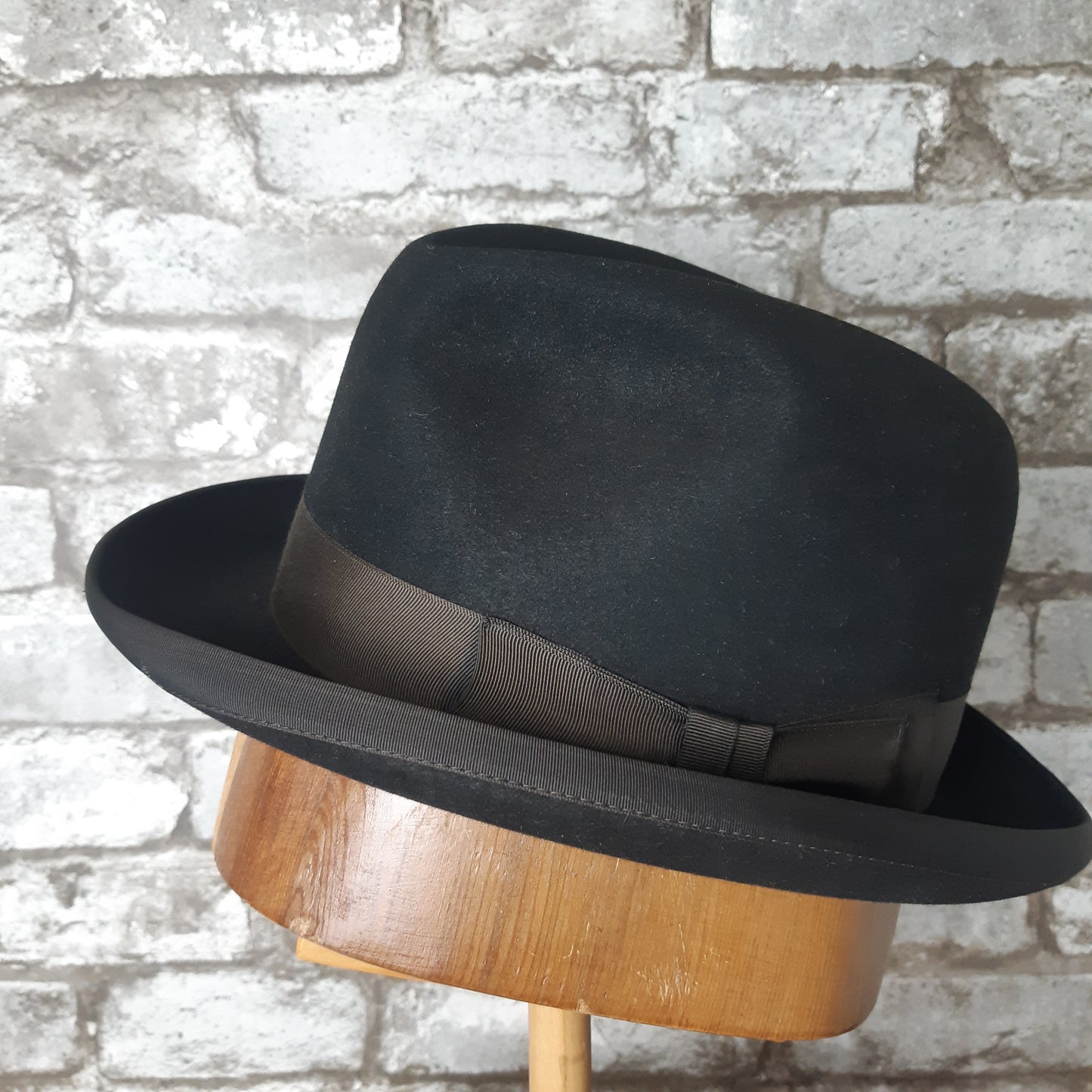 Hat, Black English Felt