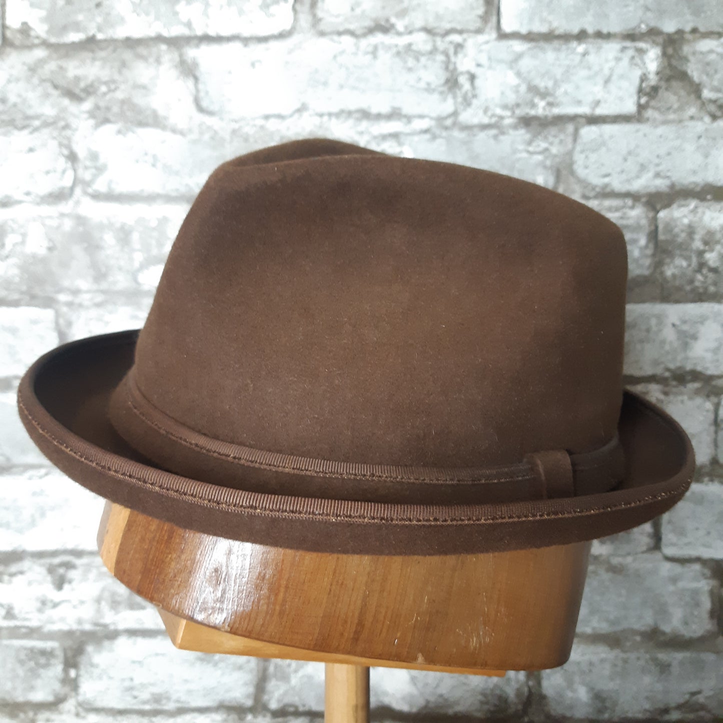 Hat, Brown Fur Felt