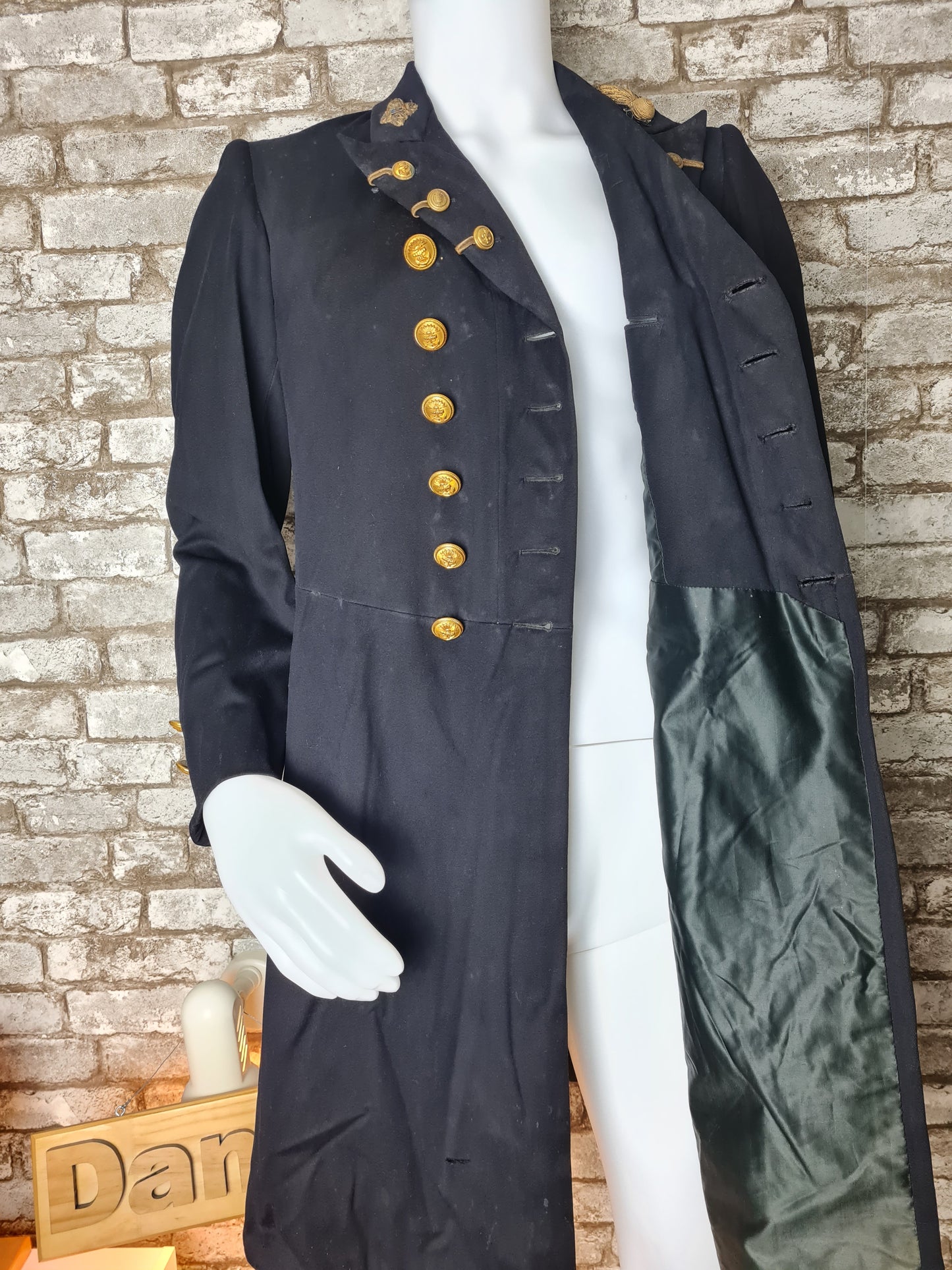 Frock Coat, Victorian Merchant Navy Uniform