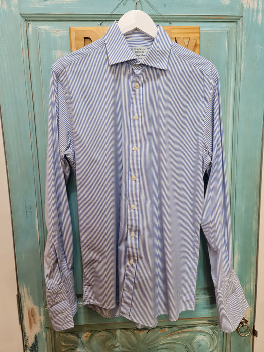 Shirt, Blue Striped