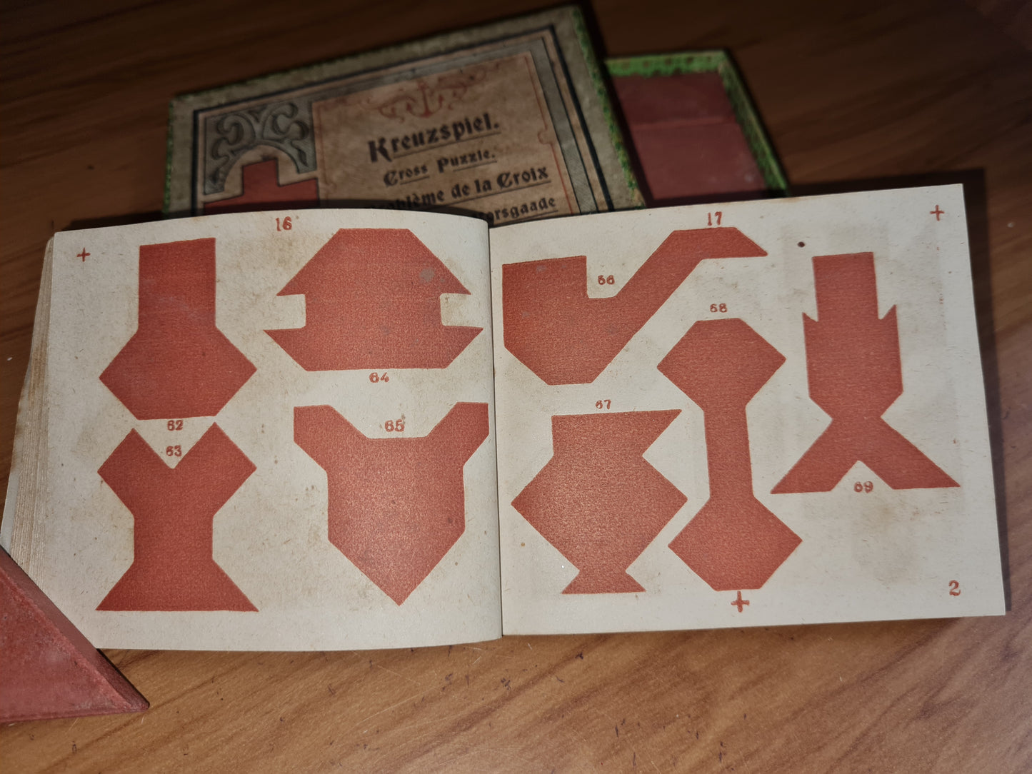 "Das Kreuzspiel" Edwardian Block Puzzle