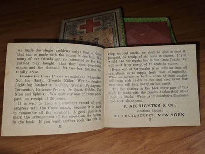 "Das Kreuzspiel" Edwardian Block Puzzle