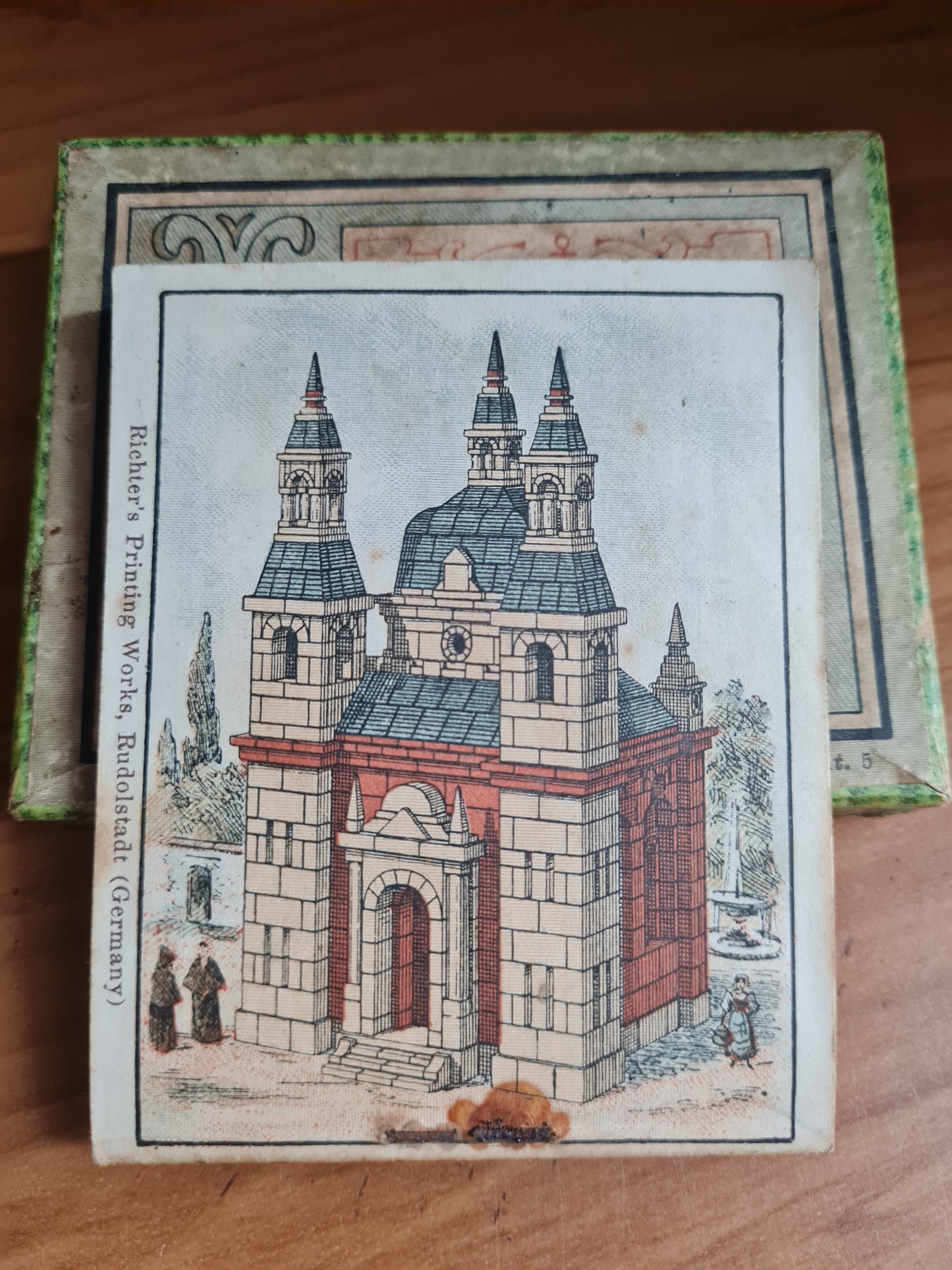 "Das Kreuzspiel" Edwardian Block Puzzle