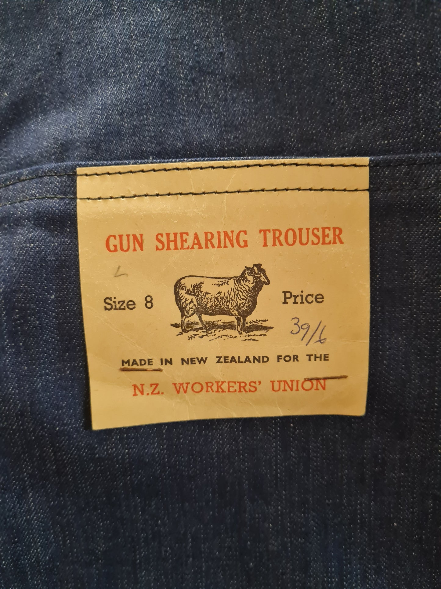 1930s Deadstock Jeans