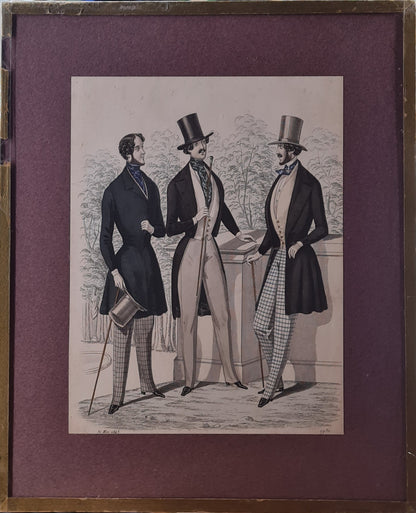 1931 Victorian Fashion Plate