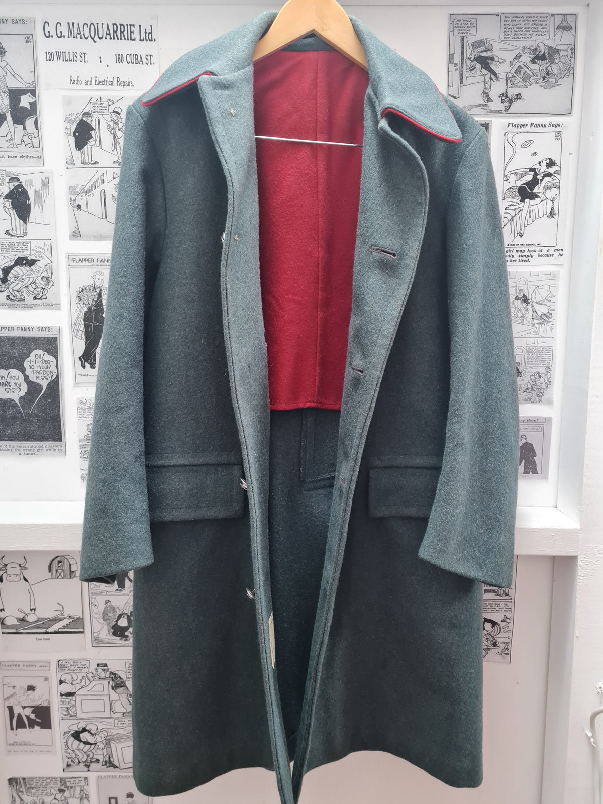 NZ Post Greatcoat, 1950s/60s