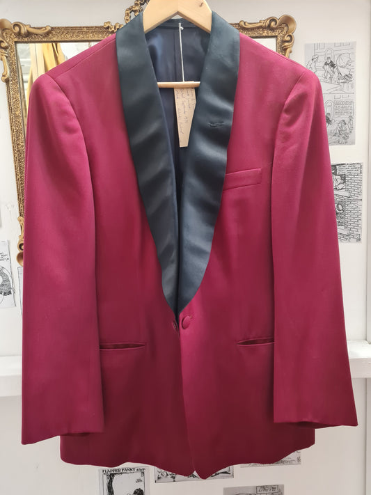 1970 Red Tuxedo Jacket