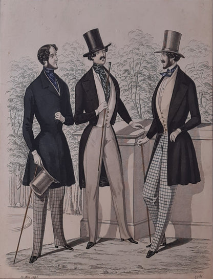 1931 Victorian Fashion Plate