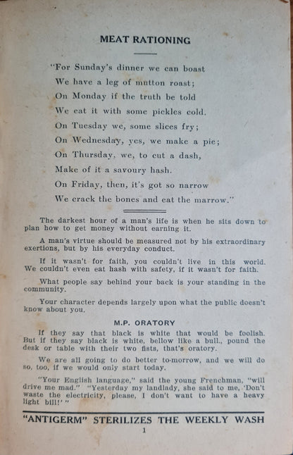Enquire Within Magazine, 1946