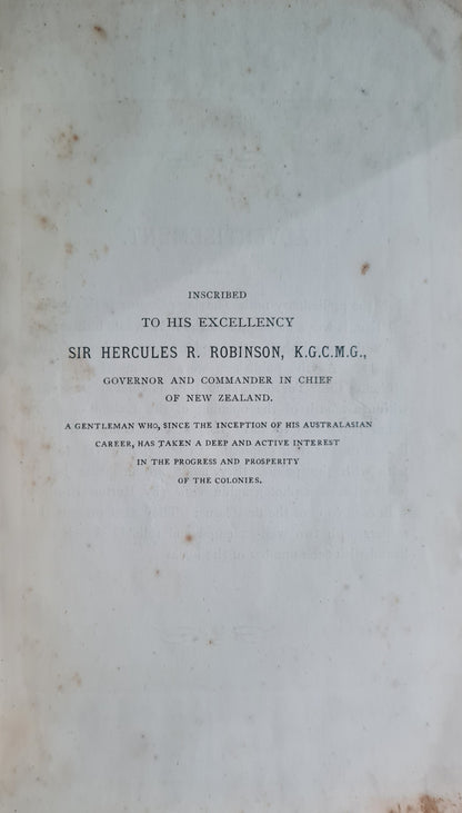 The New Zealand Tourist, 1879
