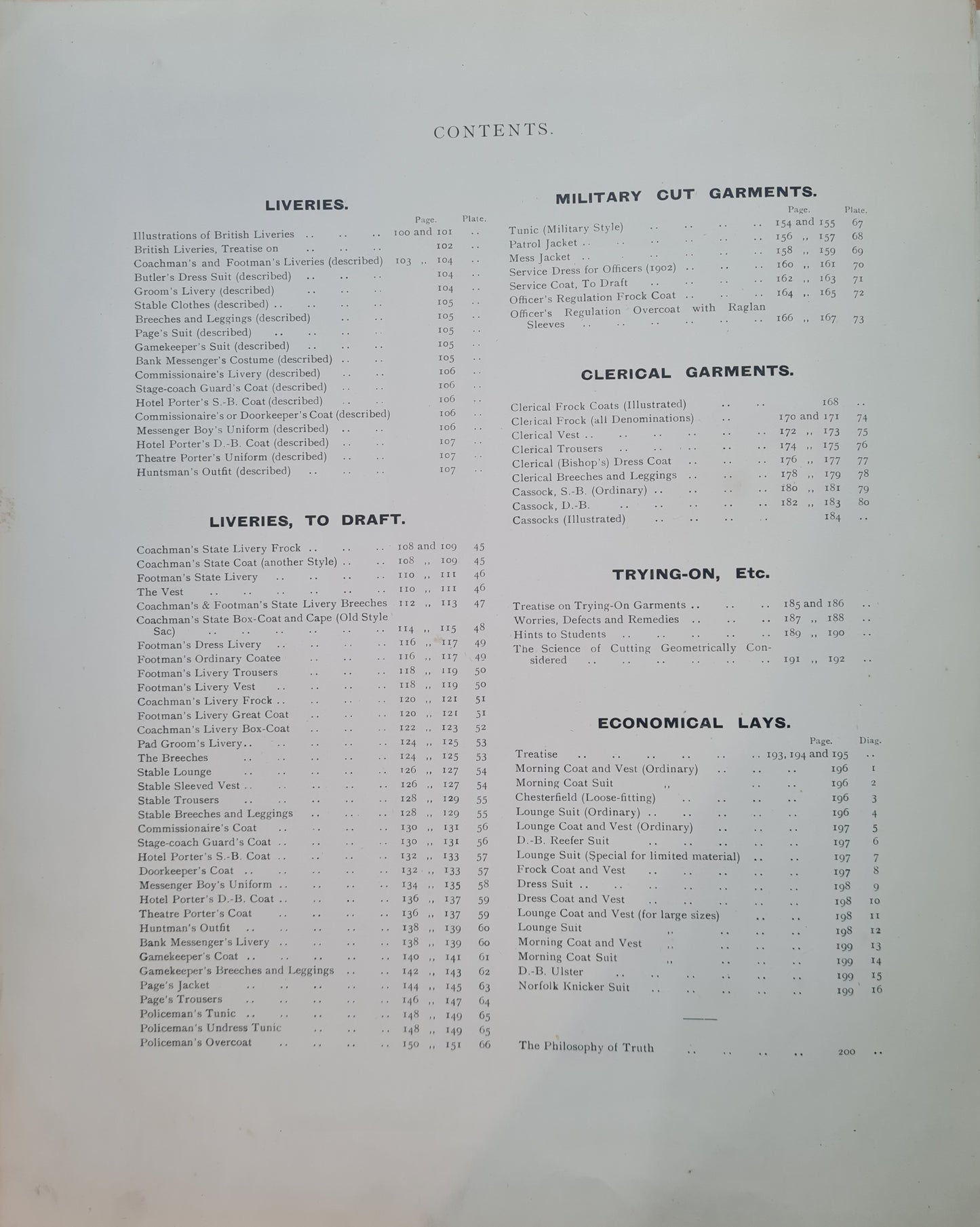 The Premier System of Cutting Gentlemen's Garments Book