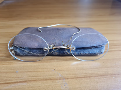 Edwardian Pince-Nez, Rimless