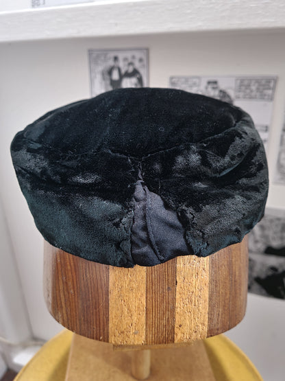 Edwardian Smoking Cap, Velvet