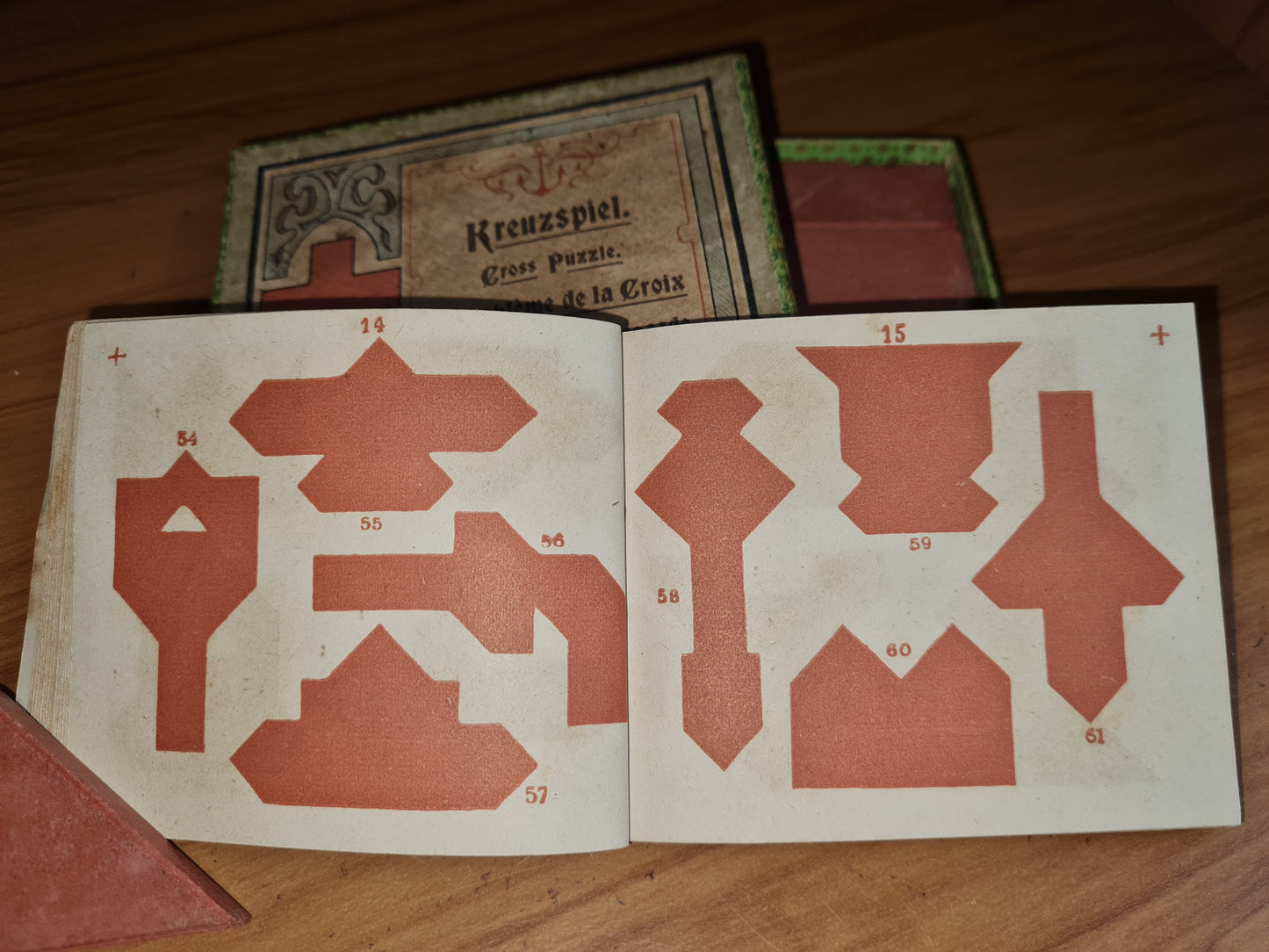 "Das Kreuzspiel" Edwardian Block Puzzle