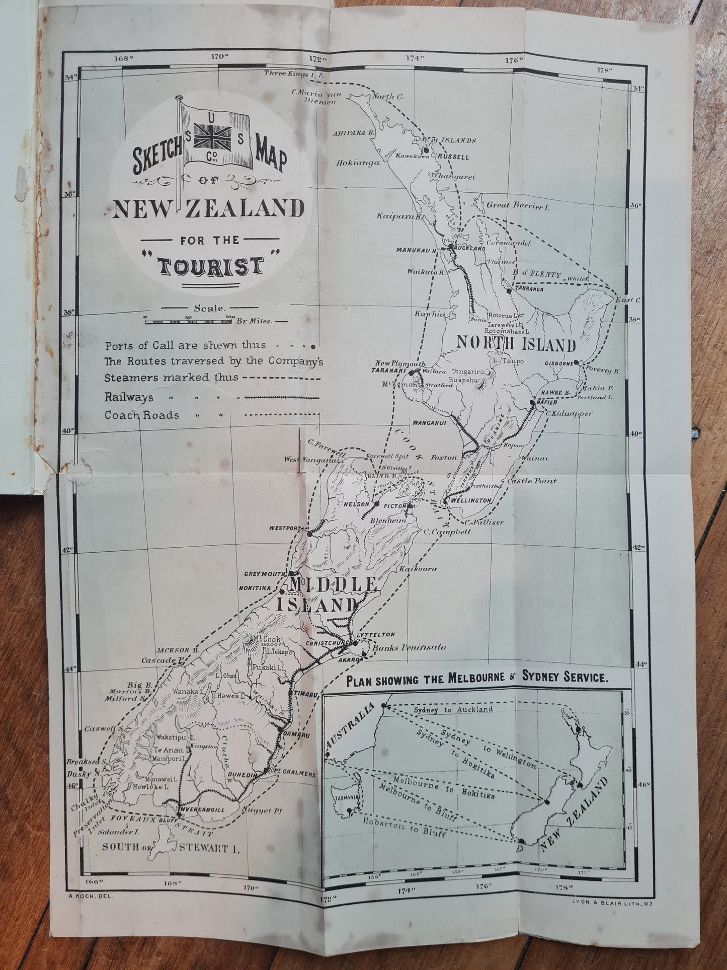 The New Zealand Tourist, 1879