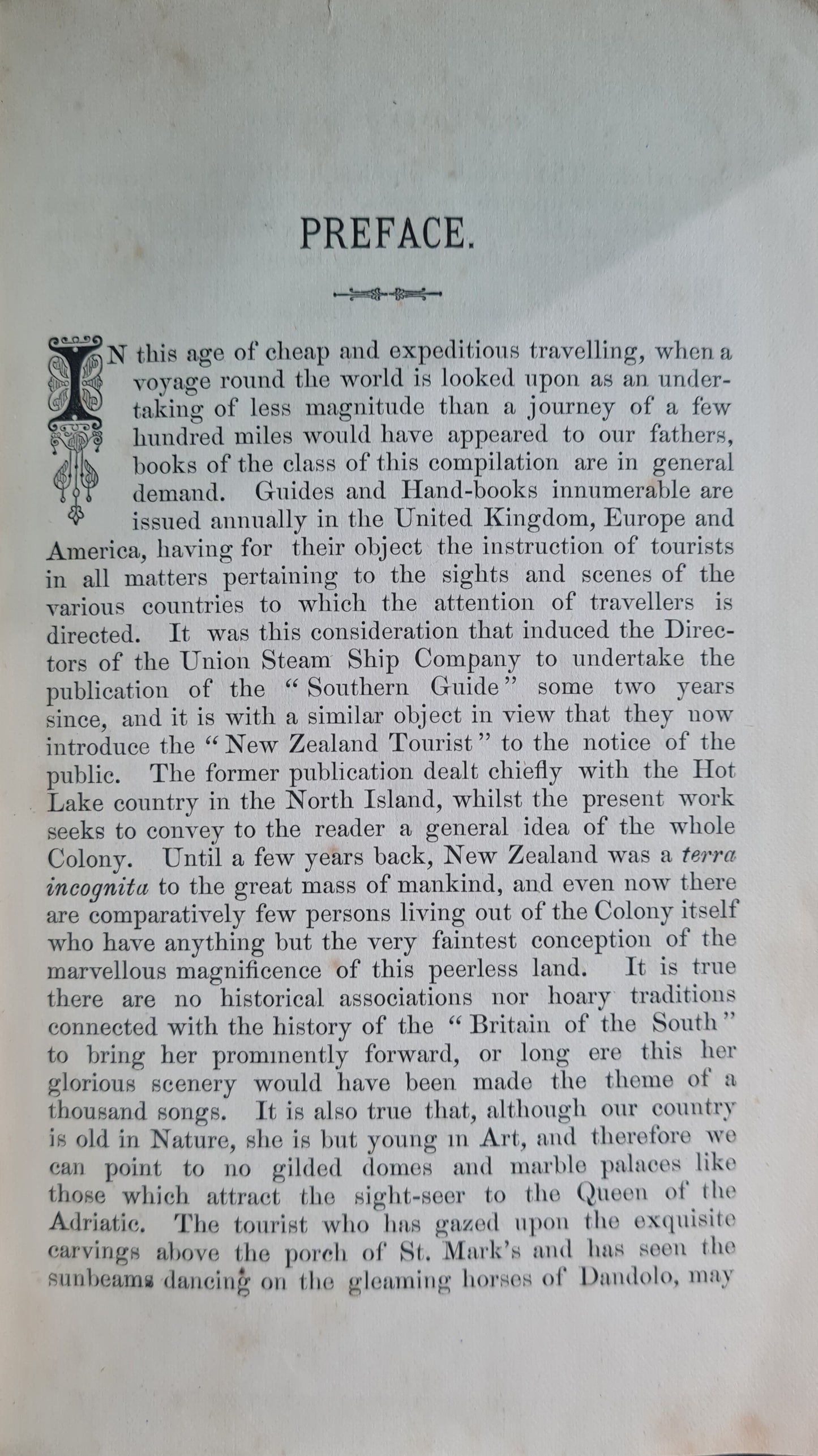 The New Zealand Tourist, 1879