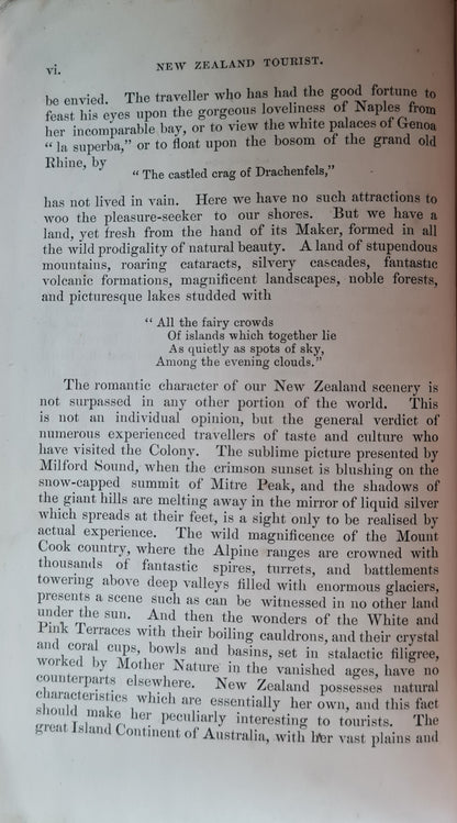 The New Zealand Tourist, 1879