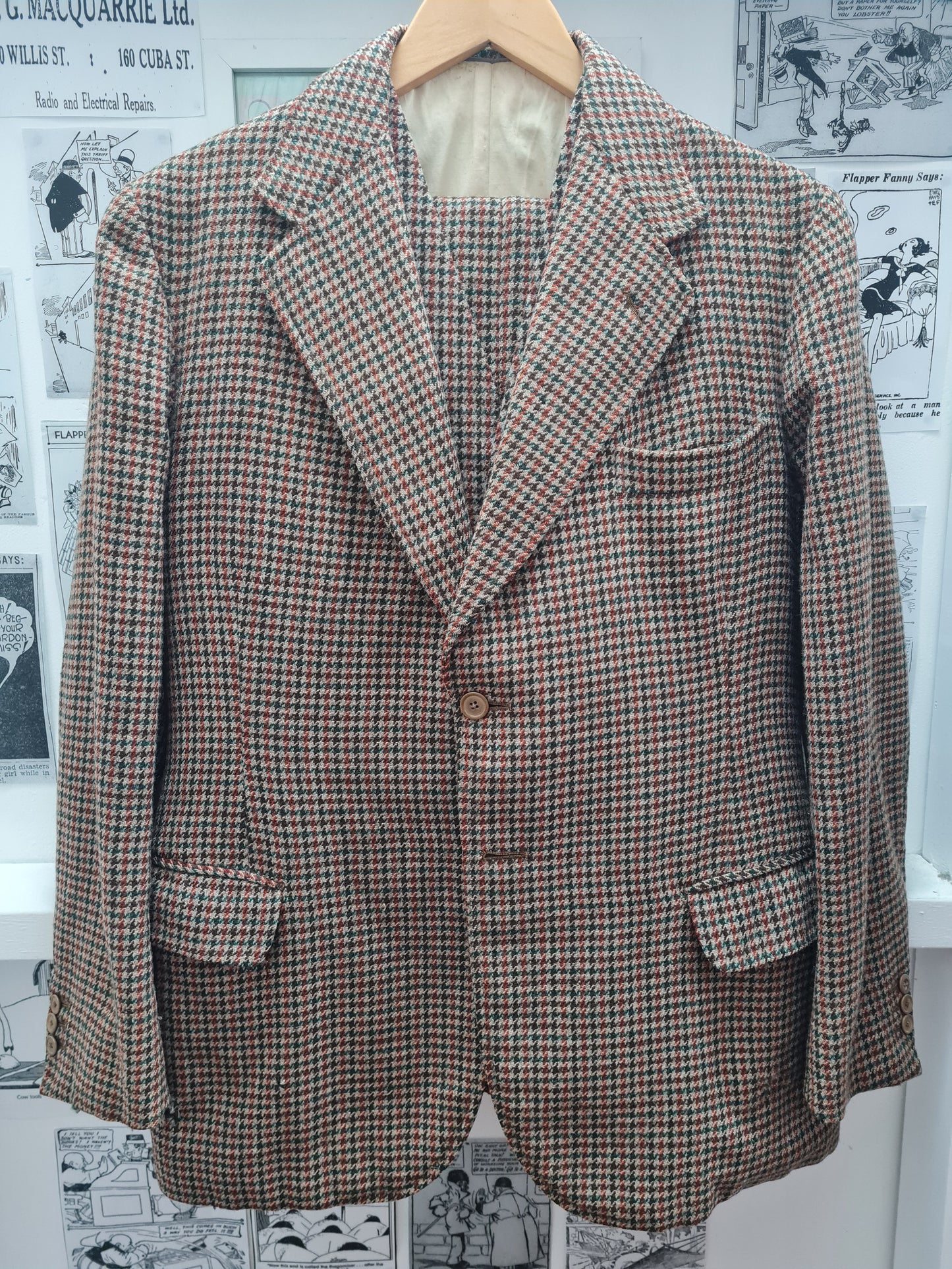 3 Piece Sporting Suit - Dated 1945