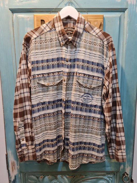 Shirt, Aztec Plaid